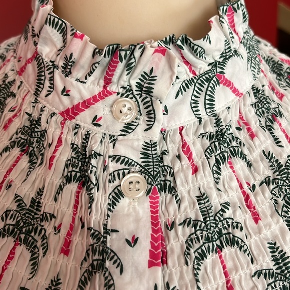Like new Boden palm tree blouse - Picture 2 of 15